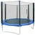 Import 10FT Round Spring Trampolines with Safety Pad Basketball Hoop, Backyard Trampoline from China