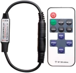 10keys 11Keys 17Keys RGB RF Remote 12V Single Color Led Light Wireless Dimmer Led Controller