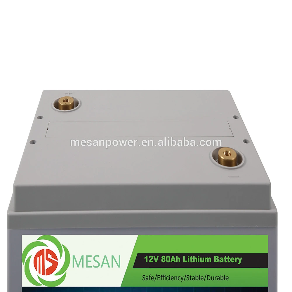 12.8v 80ah lithium ion battery Group 31 lifepo4 battery for yachit