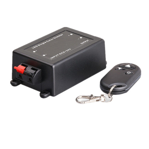 Buy 12v 24v Dc 8a 3 Key Rf Remote Control Wireless Led Single Color ...