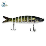 13.3cm 20.3g 5 Inches Artificial Fishing Lure Minnow Pesca jointed swimbait jointed fishing lures segment lure for fishing