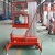 Import 14m Aluminum alloy single mast electric telescopic lift one man vertical platform lift for sale from China