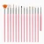 Import 15 pcs Professional Nail Art Brush Set Line Drawing Painting Pen UV Gel Polish Designs Acrylic Perfect Manicure Books On Tools from China