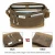 Import 15.6 Inch Waterproof Vintage Waxed Canvas Genuine Leather Laptop Bag Computer Shoulder Handbag Mens Messenger Bags from China
