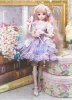 18 inch doll, like bjd 26 ball shape joints body doll with handmade clothes, named Teresa