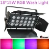 18*15W RGB 3 in led wash cyclorama light stage light