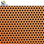 1mm thickness round hole galvanized perforated metal mesh sheet
