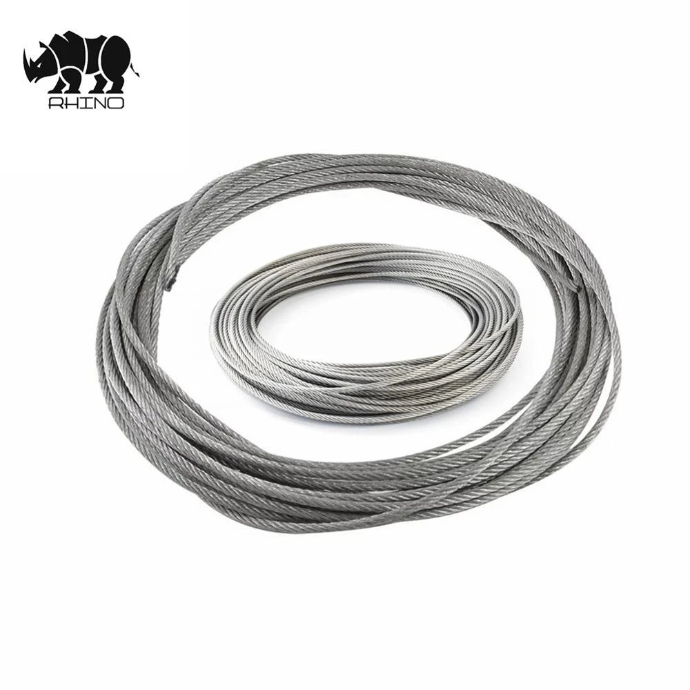 1mm,1.5mm ,2mm, 3mm,4mm,5mm,6mm,8mm Stainless Steel Wire Rope/Cable Breaking Loads Traction Rope
