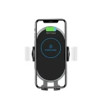 2-In-1 Car Wireless Charger Base 15W 360 Degree Rotating Mobile Phone Base Automatically Clamp Car Mobile Phone Wireless Charger