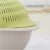 Import 2-in-1 kitchen Strainer Colander Large Plastic Washing Bowl and Strainer for Fruits Vegetable Cleaning from China