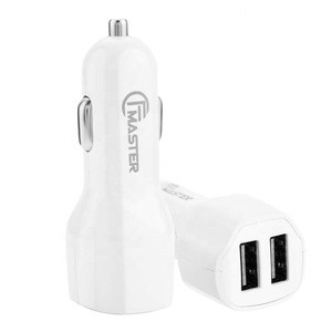2  ports usb adapter car charger