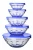 Import 200ml Oval Round fruit salad shape wholesale glass bowl from China