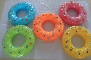 2015 summer hotting sale inflatable PVC donut swim ring,baby/adult size water swim ring