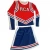 Import 2016 Hot sale cheerleader costume for 4 years girls, customized litter girl cheerleader outfit from China