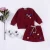 Import 2018 baby hoodies + skirts sets girl boutique clothing sets from China