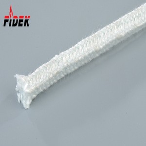 2018 chinese factory ceramic fiber insulation rope braided ceramic fiber rope for oven