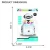 Import 2018 Intelligent robot  toy tumbler  robot with sound light from China