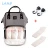 Import 2018 new design wholesale LAND baby diaper bag, outdoor stroller travel mommy bag from China