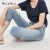 Import 2018 washed ripped denim mom jeans for women from China