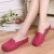 Import 2019 high quality wholesale latest design lady shoes  moccasin low price women footwear from China