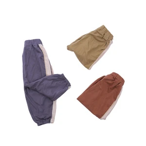 2019 Spring Wholesale Cotton Boys Sport Sweat Trousers Harem Wide Pant For Boys