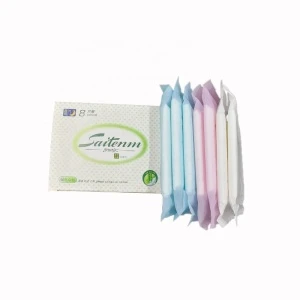 2020 Friendly Feminine Care Hygiene Fluffied Pulp Paper Core Sanitary Towel Pads
