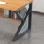 2020 Hot Selling Walnut Wooden Office Computer Table Desk Modern Home Office Desks