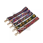 2020 new arrival wide adjustable handbag strap glitter camo webbing shoulder bag strap