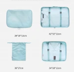 2021 Hot Sale 6 Pieces Set Cosmetic Organizers Wash Travel Storage bag