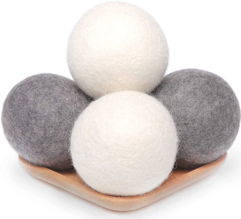 2021 new arrivals laundry new products eco amazon new products organic merino hand made wool dryer balls 6 pc  as seen on TV