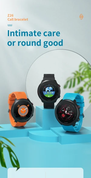 2021 New Arrivals Z26 Watch Bracelet 1.54 Inch Color Screen BT Call Sport Fitness Smart Watch