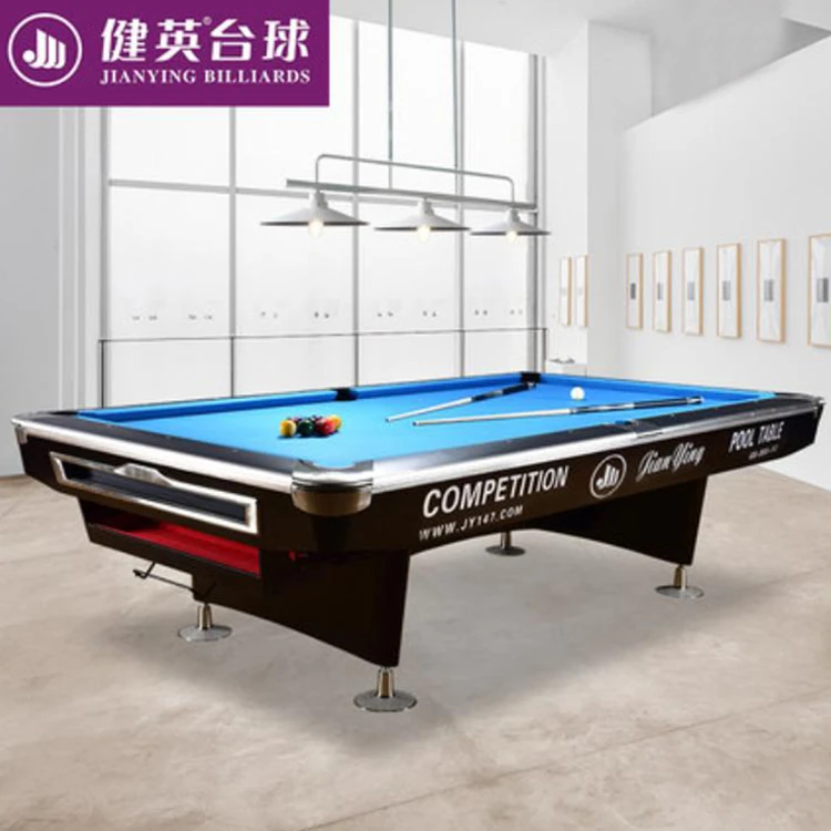 2021 Popular 12ft Wood Table Billiard Pool Table Full Size Snooker Tables