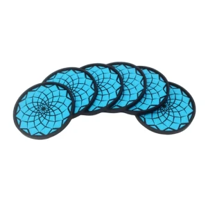 2024 New High-Temperature Resistant Silicone Coasters Non-Slip Bar Anti-Scalding Mats Heat Insulation Hot Cold Drinks Pads Mat