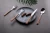 Import 24 pcs Spoons forks knives stainless steel dinner set plastic wood handle cutlery set from China