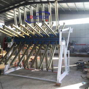 2500MM 40 Rows Wood Board  Finger Jointer Pneumatic Rotary Clamp Carrier Composing Machine