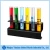 Import 25ml alcoholic shots plastic test tube with wooden holder from China