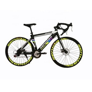 26 inch 21/24/27 road racing bike 700c cheap road bicycle double disc brake 60 rim road bike