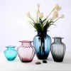 26cm Different Size Department Stores Modern Flower Vase Glass For Home Decor Flower