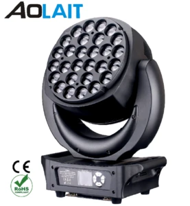 28X25W LED Beam Wash Moving Head Zoom RGBW Stage Light dj lights