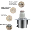 2L stainless steel housing mincer mixer machine electric meat-grinder blender mixer grinder