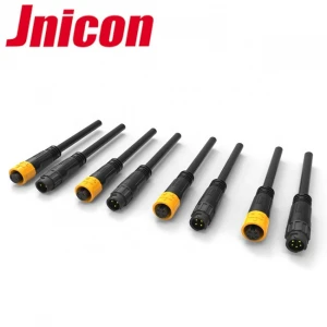2pin 12A IP67 Injection Molded Quick Connect LED Outdoor Lighting Waterproof Connector Cable