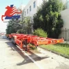 3-axle 40-foot semi-trailer container trailer transport chassis truck