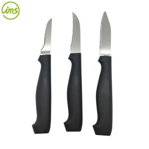 3 Piece Stainless Steel Cutlery Paring Knives Set