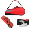 3 Racquet Custom Tennis Tote Bag Badminton Bag with Shoes Compartment
