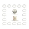 3 Sizes Acrylic Balls Case Mineral Display Holder Clear Acrylic Round Ball Egg Sphere Display Holder Stand