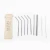 Import 304 stainless steel reusable straws stainless steel metal straw with case from China