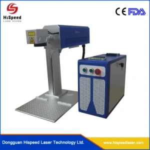 30W 50W Handheld CO2 Laser Marking Machine for Leather Marking