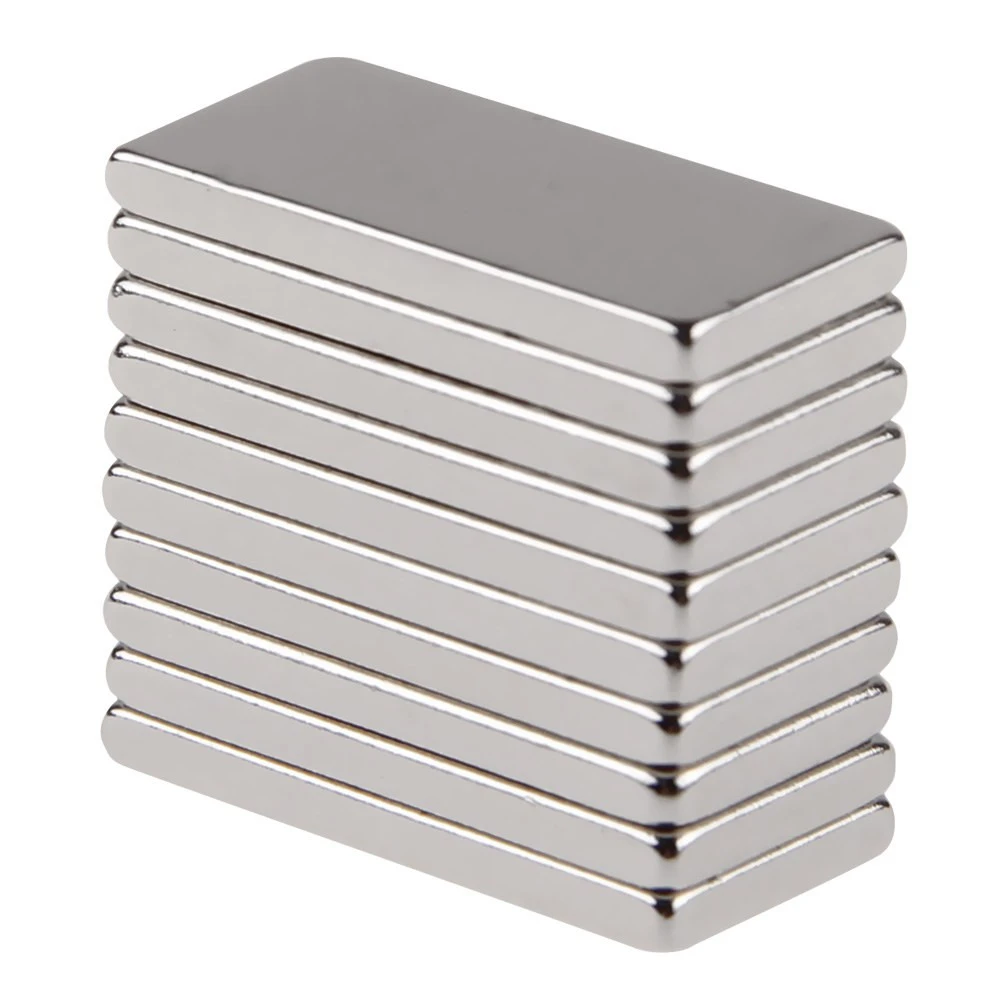 3/4 x 1/2 x 1/8 Inch Neodymium Rare Earth Block Magnets N48