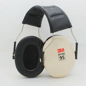 3M Optime 95 ear protector earmuff noise levels 95dBA 3M H6A  safety earmuff