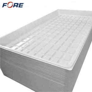 3x6 4x6 4x8 ABS HIPS White Black Hydroponic Growing Plastic Trays
